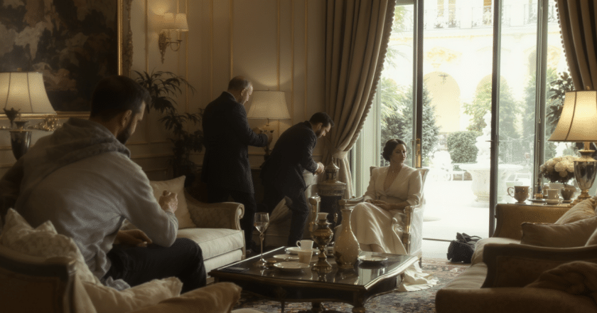 « The White Lotus » saison 4 : plongez dans les coulisses du Lutetia, nouveau décor emblématique de la série