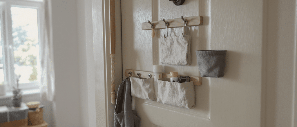 d&eacute;couvrez des astuces ing&eacute;nieuses pour optimiser l&rsquo;espace cach&eacute; derri&egrave;re votre porte et gagner en rangement pratique et discret dans votre int&eacute;rieur.