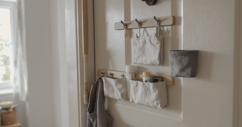 astuces ingénieuses pour optimiser l’espace caché derrière votre porte
