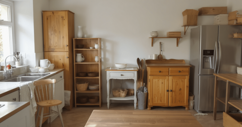 La cuisine « unfitted » : dépareiller meubles et rangements pour un charme authentique