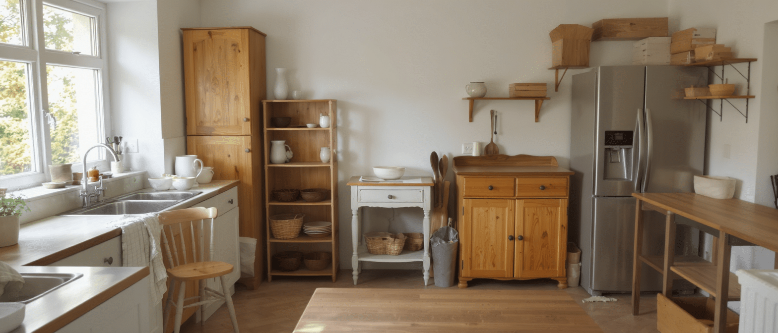 découvrez la cuisine « unfitted » : meubles dépareillés, rangements indépendants et matériaux authentiques pour créer un espace plein de charme et de personnalité.