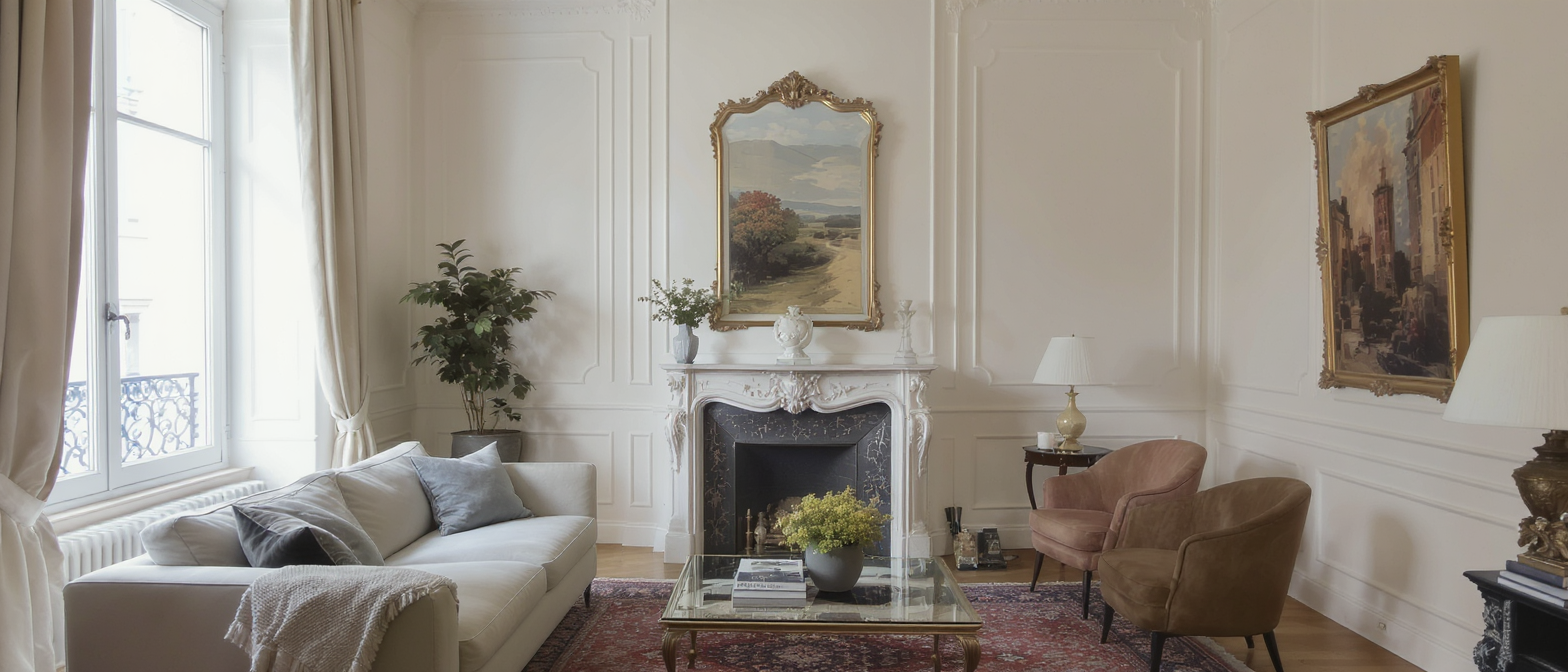 d&eacute;couvrez comment l&rsquo;ancien appartement parisien de jean-louis trintignant se r&eacute;invente avec &eacute;l&eacute;gance, entre charme historique et touches contemporaines.
