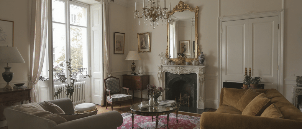 l&rsquo;ancien appartement parisien de jean-louis trintignant se r&eacute;invente avec &eacute;l&eacute;gance, entre charme historique, d&eacute;coration raffin&eacute;e et esprit contemporain.