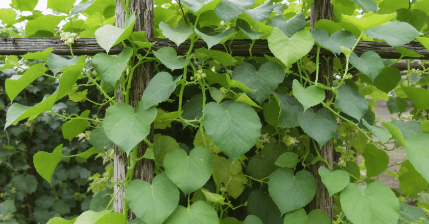 Liane de Madère : découvrez cette plante grimpante comestible qui demande très peu d’entretien