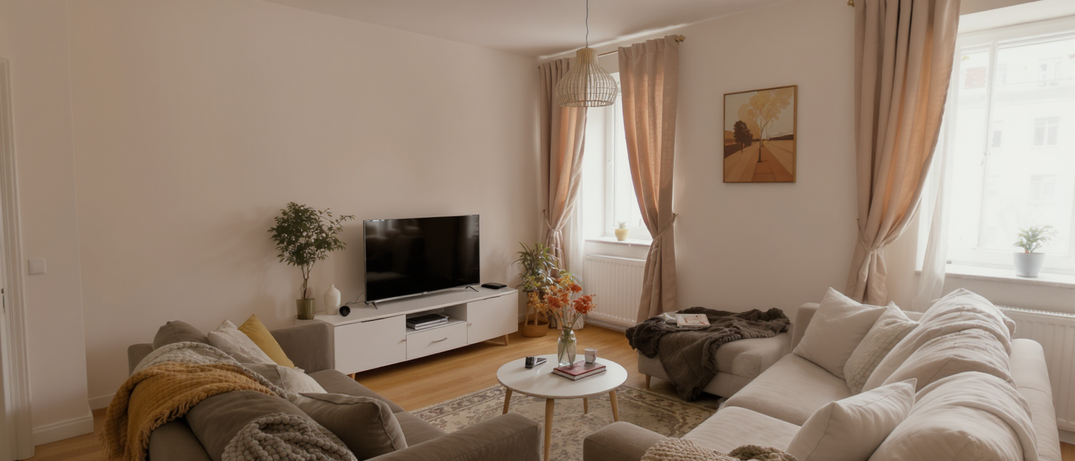 après des années d’usure, cet appartement de 63 m² se transforme en un trois-pièces chaleureux, sublimé par des tons feutrés et une rénovation pleine de charme.