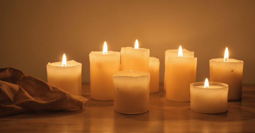 bougies parfumées pour créer une ambiance chaleureuse tout l’automne-hiver