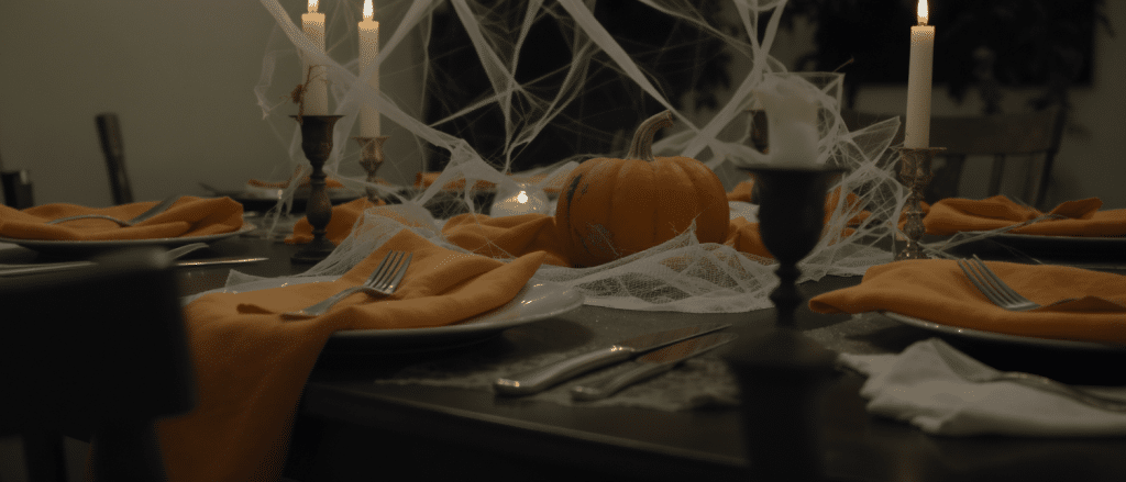 d&eacute;couvrez des id&eacute;es astucieuses pour dresser une table d&rsquo;halloween festive et effrayante : d&eacute;corations originales, couleurs envo&ucirc;tantes et d&eacute;tails qui font frissonner.