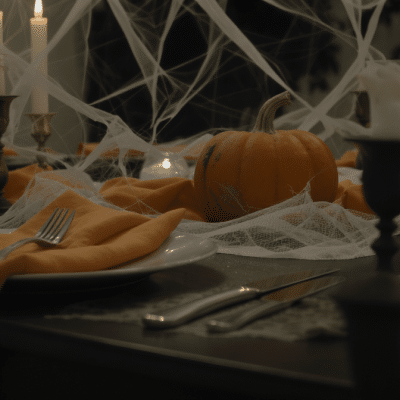 idées astucieuses pour dresser une table d’Halloween aussi festive qu’effrayante