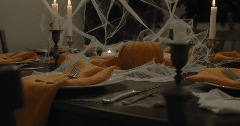 idées astucieuses pour dresser une table d’Halloween aussi festive qu’effrayante